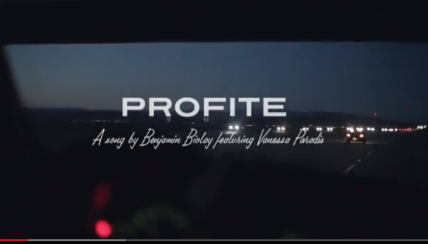 BENJAMIN BIOLAY FT. VANESSA PARADIS – “PROFITE”