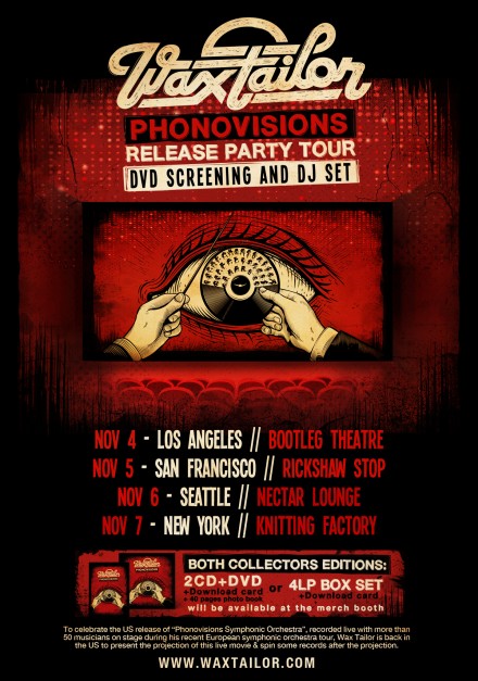 Announcing: Wax Tailor Album Release Parties