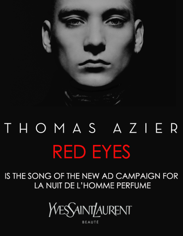 Thomas Azier’s “Red Eyes” Is the New Sound to YSL’s La Nuit de l’Homme