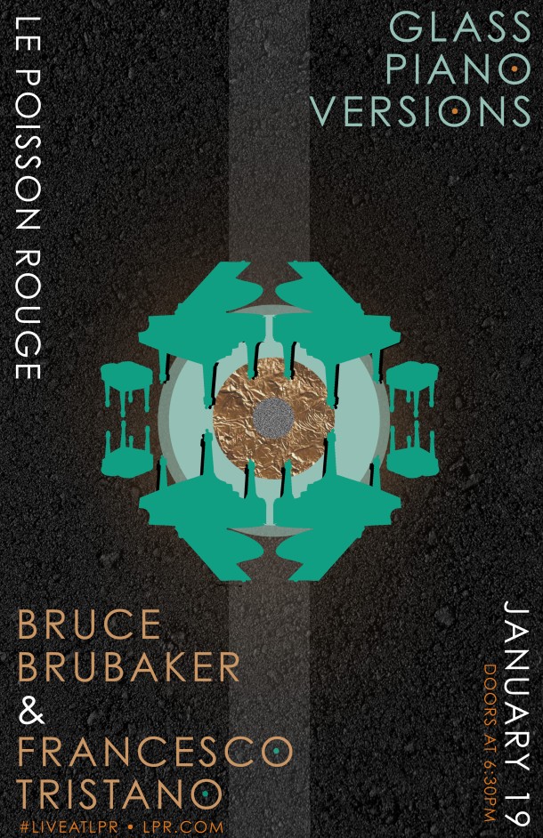 Glassworks: A Concert with Bruce Brubaker and Francesco Tristano at LPR in January