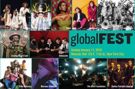 Globalfest 2016 Announces Schedule