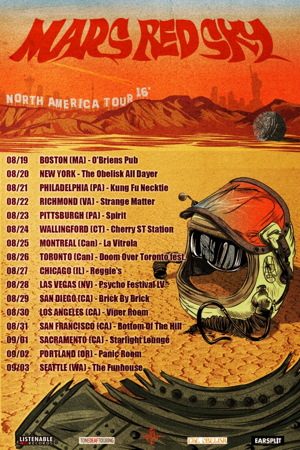 Mars Red Sky Announce Tour Dates