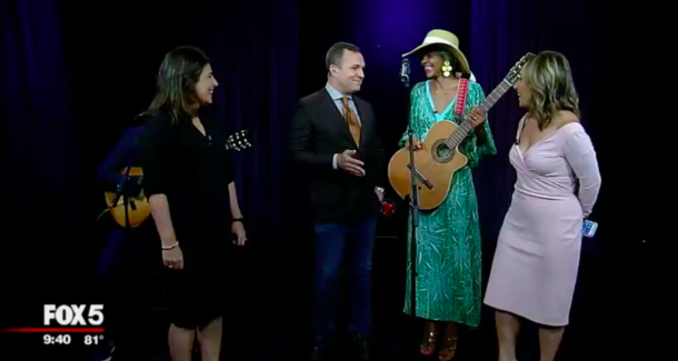 Ayo and French Music Office Director Live on Good Day New York, Fox5