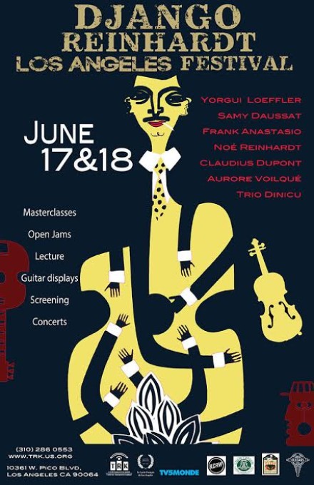 Théâtre Raymond Kabbaz Presents Los Angeles Django Reinhardt