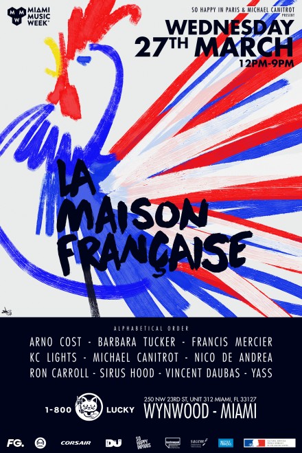 Miami Music Week by La Maison Francaise