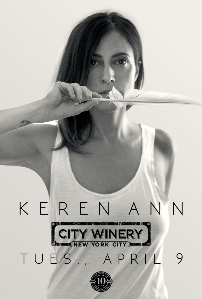 keren annkeren ann in New York - city winery